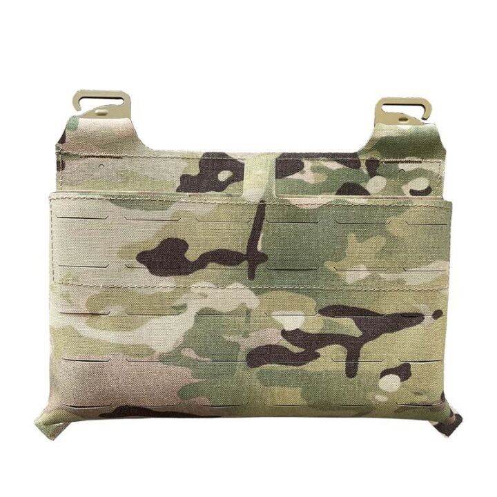 【READY STOCK】 Tactical Vest Molle Kangaroo Front Panel Flat Pouch