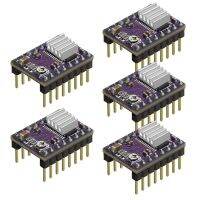 【HOT SALE】 5Pcs 3D เครื่องพิมพ์ Stepstick DRV8825 Stepper Motor Driver Reprap 4ชั้นโมดูลสำหรับ3D เครื่องพิมพ์เปลี่ยน