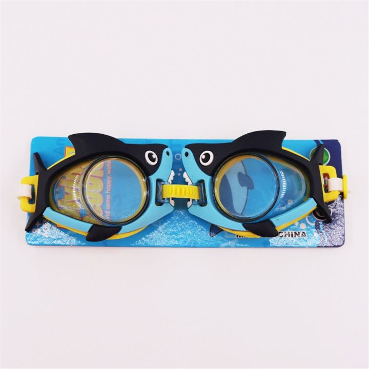 แว่นลายการ์ตูนแว่นตาว่ายน้ำเด็กชิ้นเดียวสำหรับเด็ก-comfort-อุปกรณ์ดำน้ำกันน้ำขายส่ง