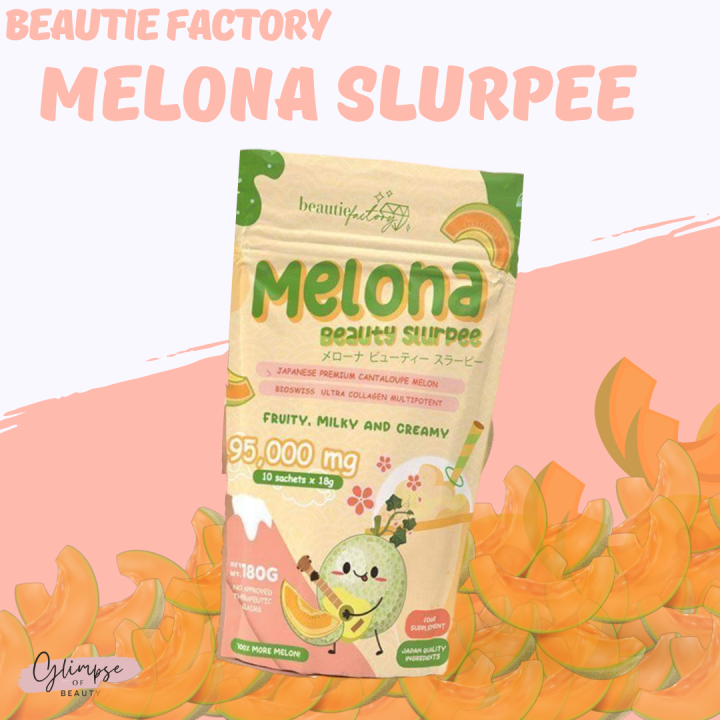 Melona Beauty Slurpee Beautie Factory Collagen Japan Premium Drink