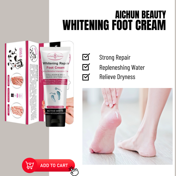 Aichun Beauty Whitening Repair Foot Cream 100g, Extra Moisture