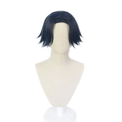 Anime Tokyo Revengers Rindo Haitani Cosplay Wig Tenjiku Hair Heat Resistant Synthetic Hair Wig Cap Halloween Accessories