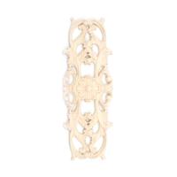 Rubber Wood Carved Applique Retro Furniture Crafts Decor New(22.5*8cm)