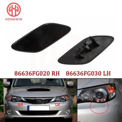 Front Bumper Left Right Headlight Lamp Washer Nozzle Cap Spray Cover 86636FG030 86636FG020 For Subaru Impreza G12 G22  2008-2011