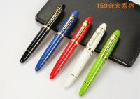 【living stationery】 Jinhao 159สีดำและสีทองคลิป Ballpointwith สีดำเติม Rollerball PensSuppliesSupplies