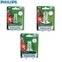 Philips LongLife Eco Vision H1 H4 H7 9003 12V LLECOB1 Car Halogen Headlight OEM Lamp Auto Bulb HL Beam Fog Light (Single)