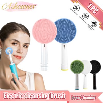 [ใหม่2023] Ashowner การเปลี่ยนหัวแปรงแปรงสีฟันไฟฟ้าแปรงทำความสะอาดผิวหน้าหัวทำความสะอาดศีรษะ Face Skin Care เครื่องมือ