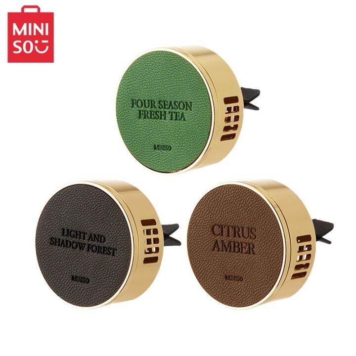 Miniso MINISO Quartet Air Vent Car Aromatherapy Four Seasons Tea Citrus
