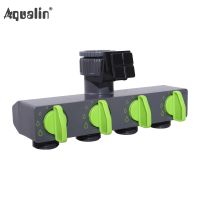 4 Way Water Distributor Accessories for 10204 Tap Adapter ABS Plastic Connector Hose Splitters for Hose Tube Water Faucet 27212