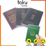 Bao Passport Vỏ Bọc Hộ Chiếu - Ví Đựng Hộ Chiếu Dẻo Trong Suốt, Tiện Dụng