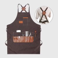 Anti-Dirty Garden Protection Apron Outdoor with Multiple Pockets Orchard Picking  Aprons Kitchen Accessories Tool Aprons