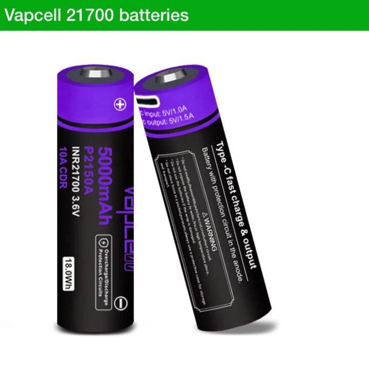 ถ่านชาร์จ-vapcell-p2150a-21700-5000-mah-หัวนูน-ของแท้-ของใหม่-โค็ดเช็คได้