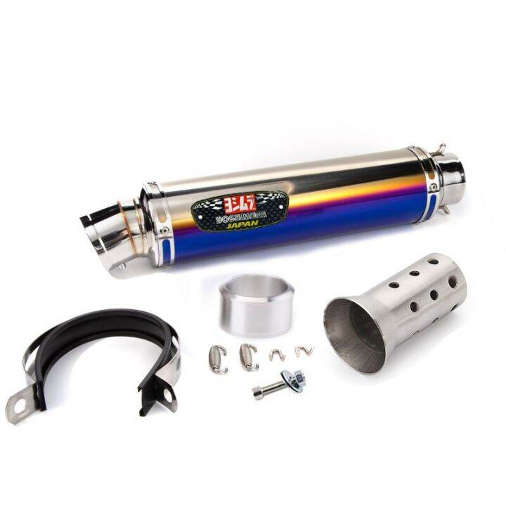 Universal Motorcycle Exhaust Yoshimura Escape Moto Modify Carbon Fiber Muffler Pipe Db Killer 1931