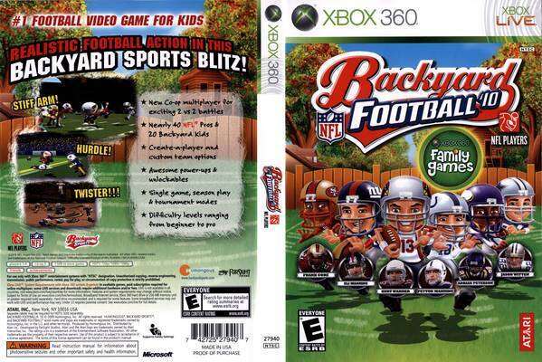 backyard football 10 xbox 360