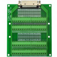 Czh-Labs ขั้วสกรู Dsub บล็อก Scsi-5ฝ่าวงล้อม Vhdci 68พิน