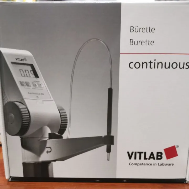Vitlab Digital Burette Continuous Bottle Top Burette for Titration Lazada