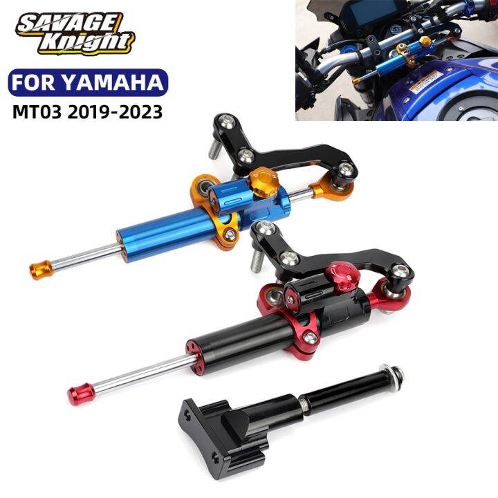 For YAMAHA MT03 Linear Steering Damper Stabilizer Steering Stabilizer