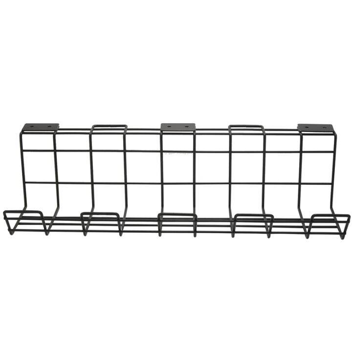 Under Desk Cable Management 2 Pack Cable Management Tray, Desk Cable