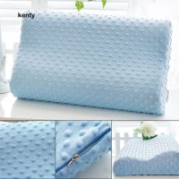 ﹍▼⊕ KT★Health Care Slow Rebound Memory Foam Neck Rest Orthopedic Soft Comfort Pillow