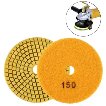 6 Pcs 100 Mm Dry Polishing Pad 4 Inch Sharp Type Diamond Polishing Pads For  Granite Marble Sanding