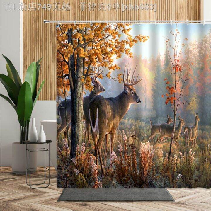 cw-scenery-shower-curtain-landscape-room-wall-curtains