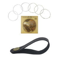 IRIN Guitar Two Piece Set C660 Classical Guitar Strings Leather Neck With Guitar Accessories