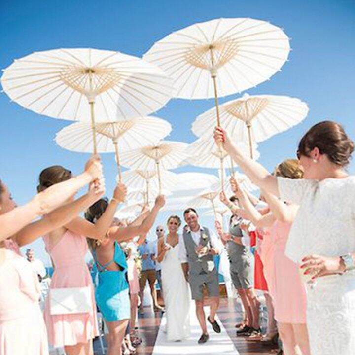 5pcs-paper-parasol-60cm-beach-umbrella-white-diy-umbrella-photography-props-for-baby-shower-party-wedding