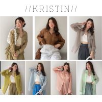 Front Nine : Kristin Shirt เสื้อเชิ้ตแขนยาว แต่งกระเป๋าเฉียง