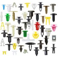 100pcs Car Clips Fastener Screws Bumper Interior Decoration Auto Plastic Random Mixing Universal Plastic Car Buckle Set