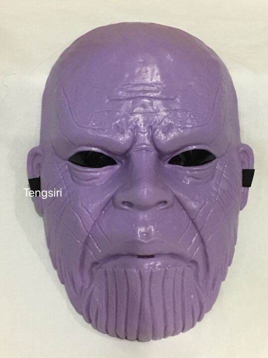 หน้ากาก-ธานอส-thanos-mask-avenger-hero-mask-หน้ากากฮีโร่-ทีมอเวนเจอร์-รุ่นมีไฟ