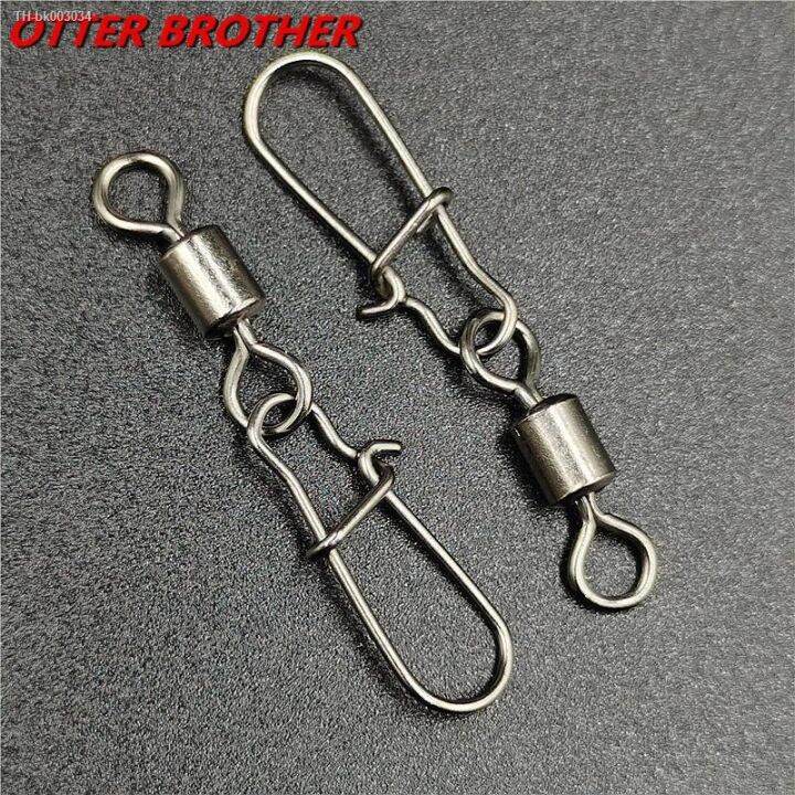 50pcs-lot-1-14-carp-fishing-accessories-connector-pin-bearing-rolling-swivel-stainless-steel-snap-fishhook-lure-swivels-tackle