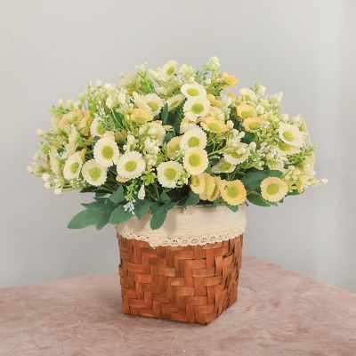 【cw】 Home Decoration SimulationFakeWedding Bride Holding FlowersArtificial Flowers 【hot】