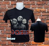 เสื้อวง OASIS วงร็อค ไม่มีตะเข็บข้าง คอฟิต ป้ายUS เสื้อผ้าผู้ชาย เสื้อร็อค เสื้อทัวร์ วงร็อคต่างประเทศ