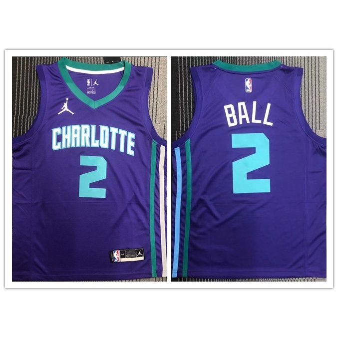 ขายดี-เสื้อกีฬาบาสเก็ตบอล-ลายโลโก้-nba-charlotte-hornets-2-สีม่วง-4-แบบ-2021