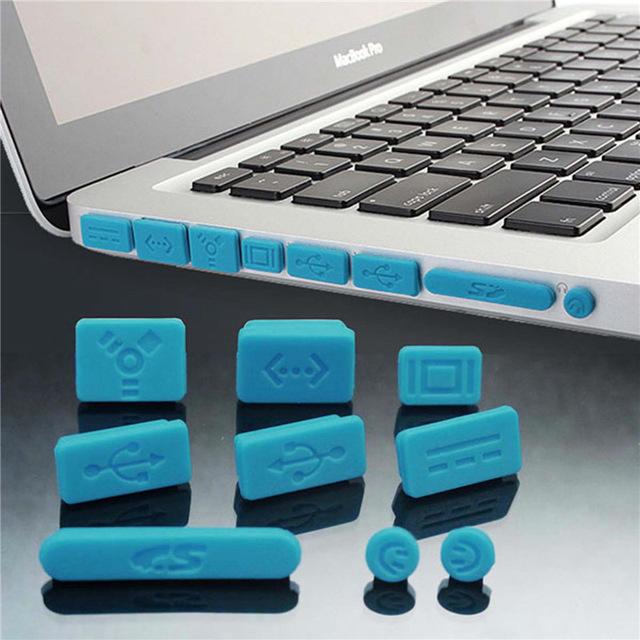 13Pcs/Set Soft Silicone Anti Dust Port Plug Cover Stopper for Laptop Notebook PC 