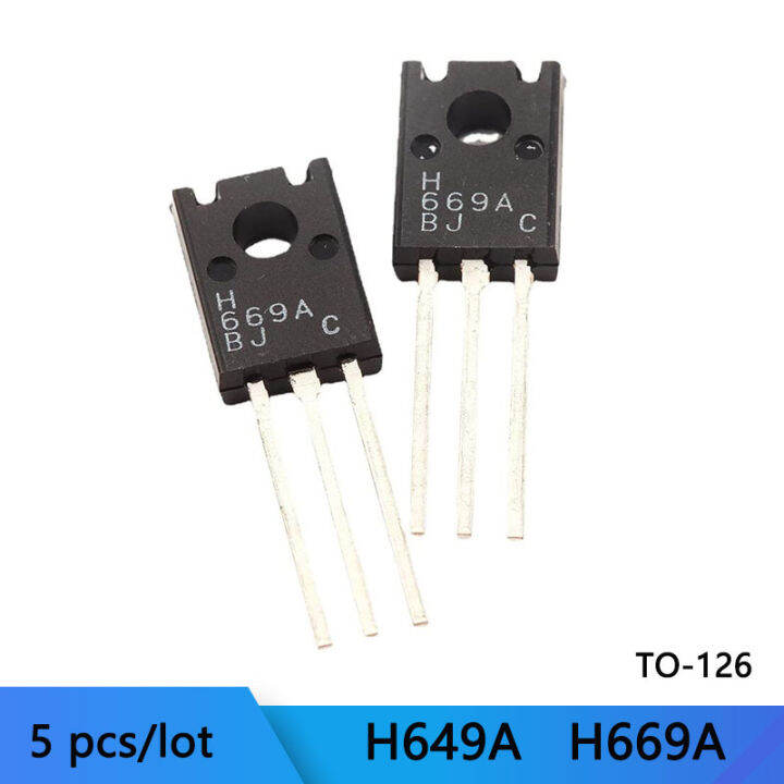 5pcs H649A H669A TO126 Transistor Audio power amplifier IC Lazada PH