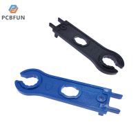 pcbfun เครื่องมือประแจเชื่อมต่อแผงโซลาร์เซลล์สำหรับ MC4 Connectors Assembly And Disassembly Tools Metal Wrench Crimping Tools