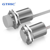 GTRIC M30 Capacitive Proximity Sensor 10-30VDC NPN PNP NO NC Flush Non-Flush Non-Metal Liquid Level Switch พร้อมสาย2ม.