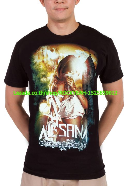 เสื้อวง-alesana-เสื้อวินเทจ-ผ้าร้อยแท้-อเลซาน่า-ไซส์ยุโรป-rdm1286