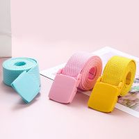 Fashion Plastic Buckle Dress Decoration Casual Waistband Waist Belts Canvas Belts Waist Strap Belts