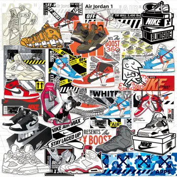 Nike Graffiti Decal Sticker 