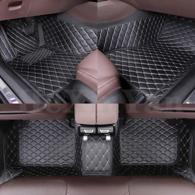 （A SHACK） CustomFloor Mats ForVW Tiguan 2020 2021ทุกรุ่น Auto RugFootbridge อุปกรณ์จัดแต่งทรงผมชิ้นส่วนภายใน