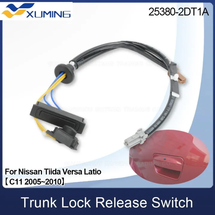 Xuming Luggage Switch Button Trunk Lock Release Switch for Nissan for