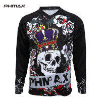 PHMAX เสื้อผ้ามืออาชีพสำหรับผู้ชาย,เสื้อผ้าจักรยานถนนกลางแจ้งแขนยาวแห้งเร็วกลางแจ้งผจญภัยกลางแจ้ง