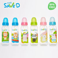 Save D ขวดนมทรงกลม 8Oz หรือ 4Oz Pack 6 ขวด