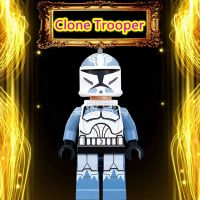 จิ้งจอกผู้บัญชาการ Clone Trooper StarWars The Rise Of Skywalker ใช้งานร่วมกับ Legoing Minifigures สวยบล็อกตัวต่อเด็กของเล่นเด็ก