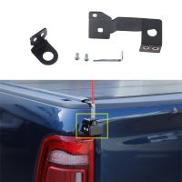 for Dodge RAM 2011-2017&amp; 2018 2019 2020 2021 Rear Door Tailgate Antenna Holder Mount Bracket Car Exterior Accessories Iron Black Nails  Screws Fastene