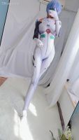 ❂ Rei Ayanami Costume Bodysuit Jumpsuit Zentai Catsuit