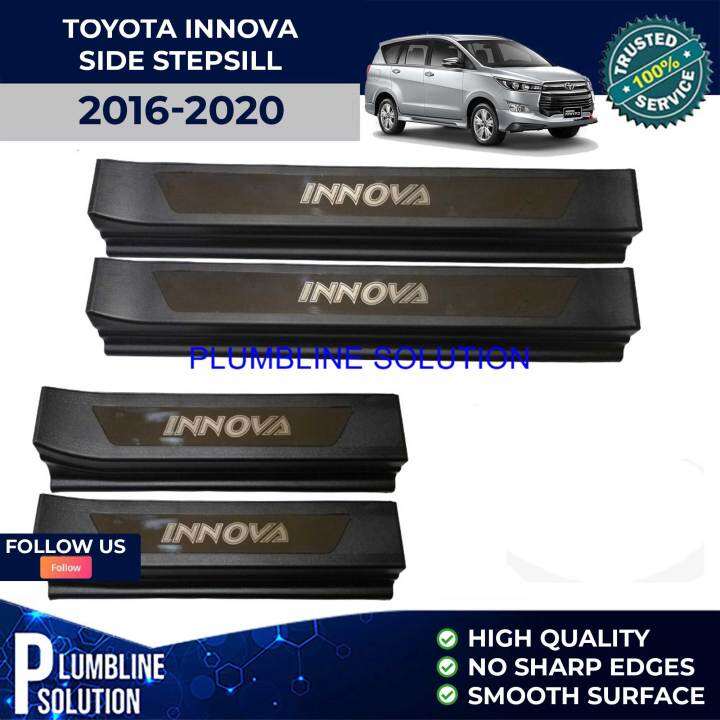 Side Step Sill for Toyota Innova V G J E 2016 2017 2018 2019 2020 2021