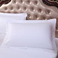 Pillow Cases Hotel White Single Pillowcase Hotel Bedding Thickened Encrypted Pure White Pillowcase 48x74cm Throw Pillows